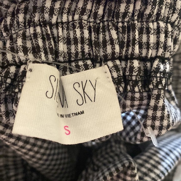 Sienna sky checkered paper bag, style pants - Picture 3 of 3